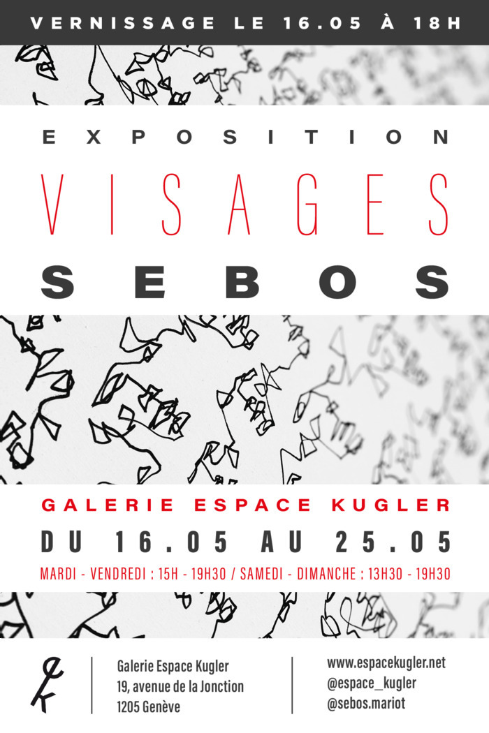 DR Flyer de l'exposition de SEBOS
