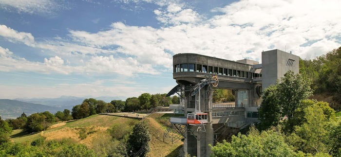 Vue du Téléphérique du Salève
