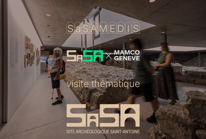 site archéologique Saint-Antoine, vestige et accrochage temporaire