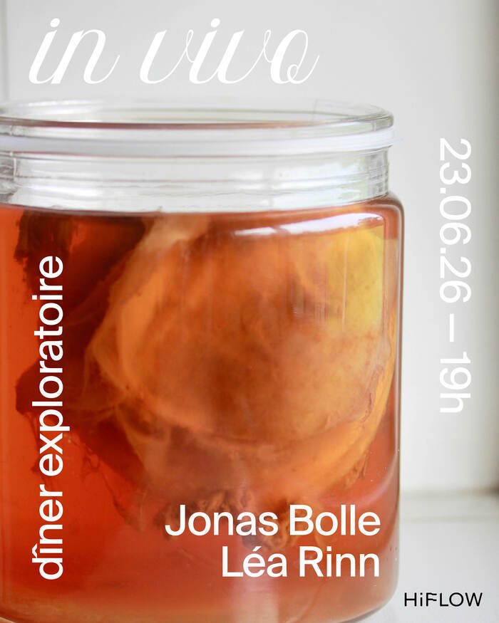 Affiche - In Vivo, dîner exploratoire