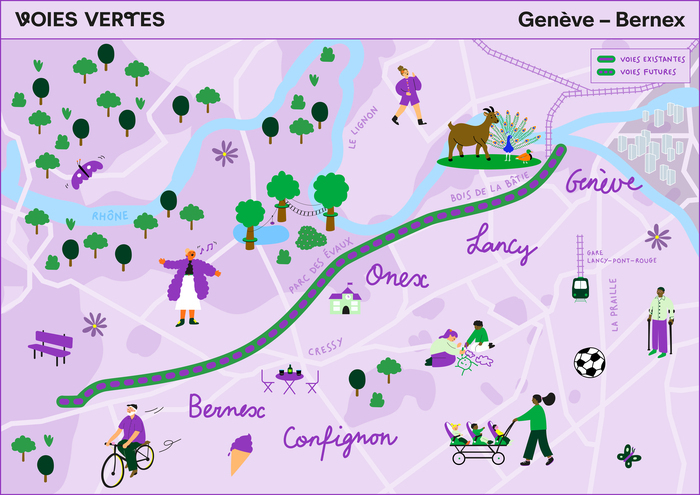 DR Voie verte Genève - Bernex