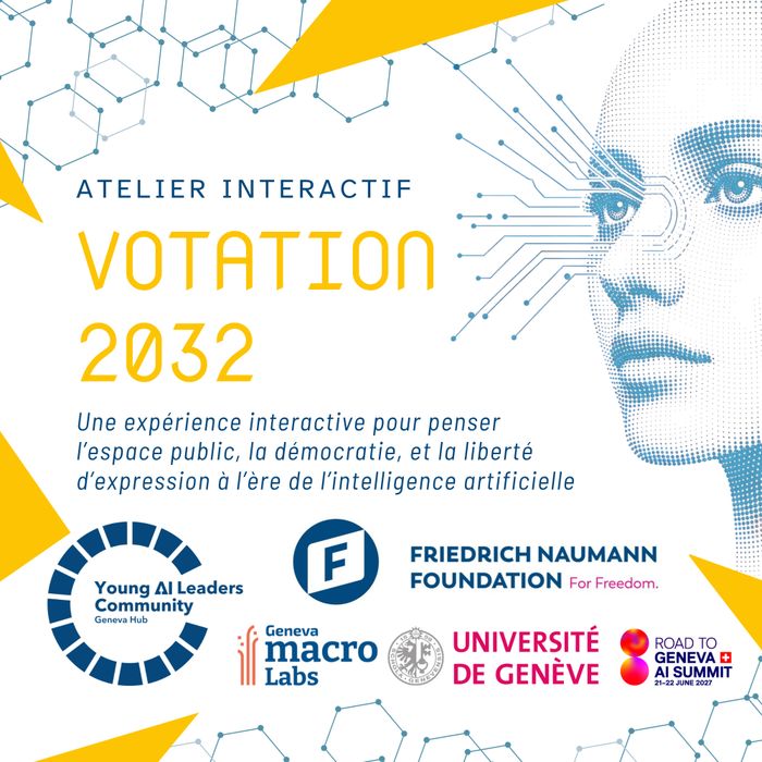 Votation 2032 : Une expérience interactive pour penser l'espace public, la démocratie, et la liberté d'expression à l'ère de l'intelligence artificielle