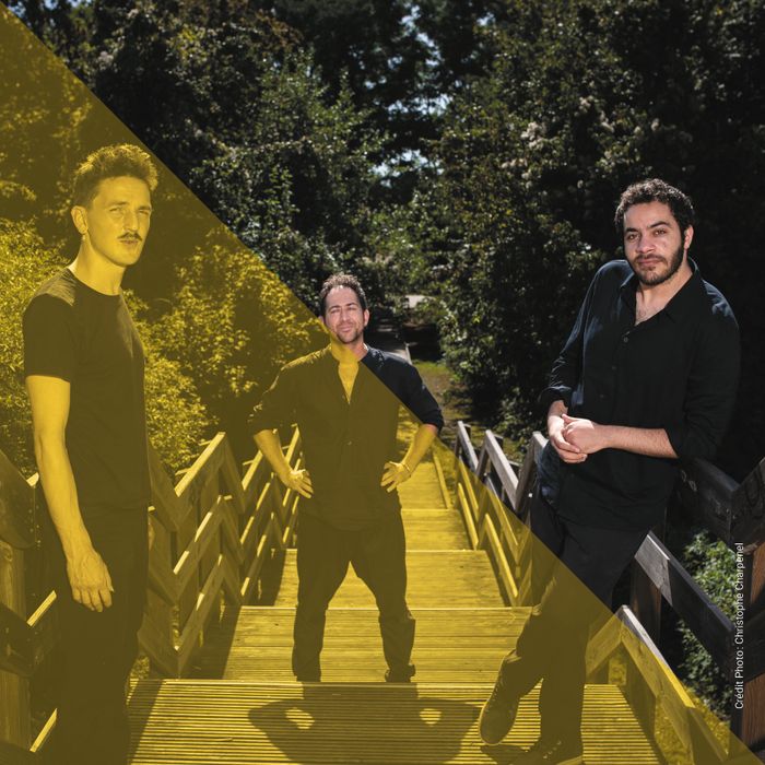 Les musiciens debouts