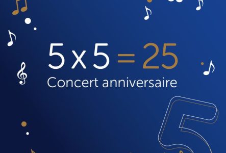 5x5=25 concert anniversaire