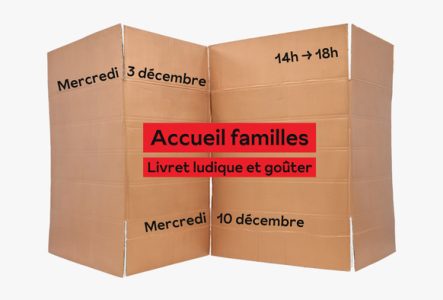 Affiche "Accueil familles"