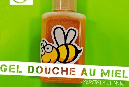 gel douche miel