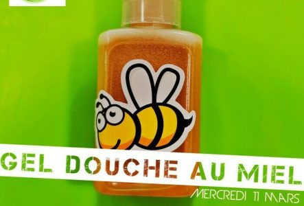 gel douche miel