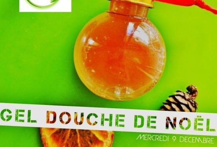 gel douche Noël