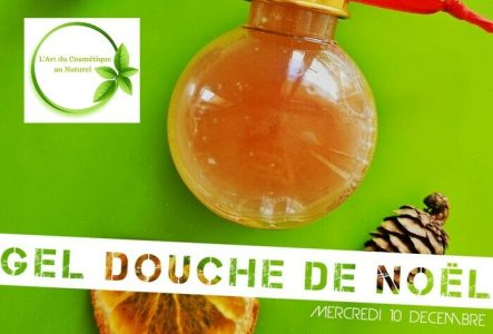 gel douche Noël