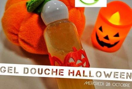gel douche halloween