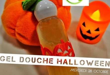 gel douche halloween