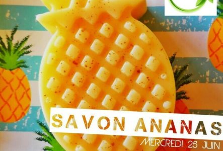 L'Art du Cosmétique au Naturel savon ananas