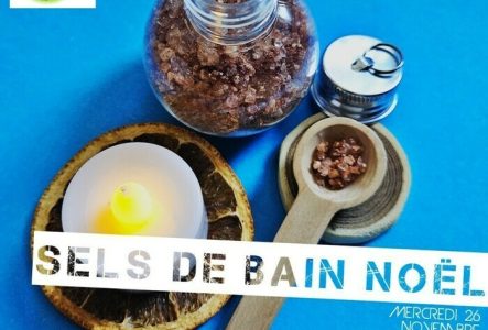 sels de bain noël