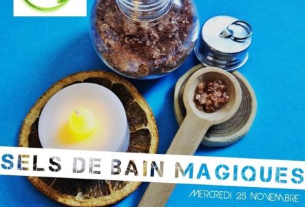 sels de bain magiques