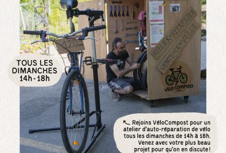 Stefano le mécanicien travail sur un vélo
