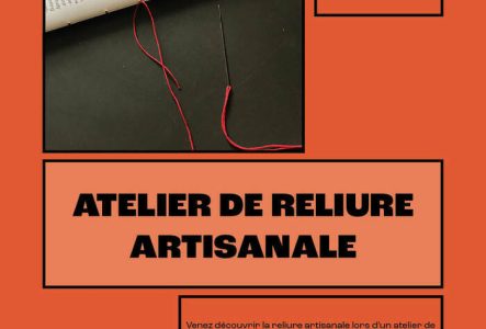 Image d'un livre ouvert et d'une aigle avec du fil rouge.