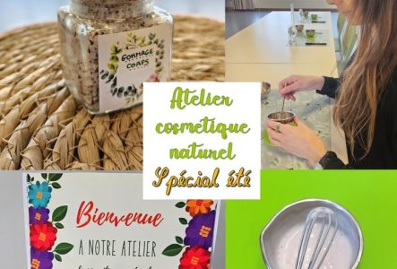 atelier cosmétique été