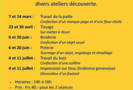 Ateliers-découverte