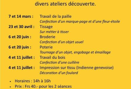 Ateliers-découverte