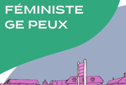 Affiche officielle "Stage autodéfense féministe Ge Peux"