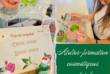Association L'Art du Cosmétique au Naturel cours cosmétiques naturels