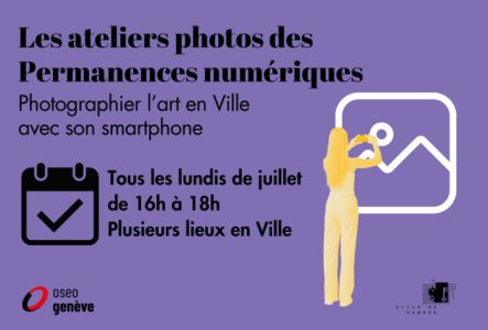 Ville de Genève Atelier photo des Permanences numériques