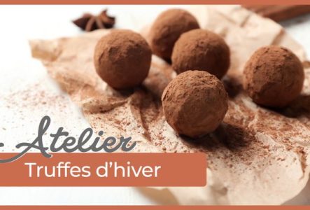 Atelier truffes au chocolat à l'école du chocolat
