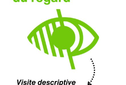 Affiche pour la visite Au-delà du regard à la Villa Bernasconi