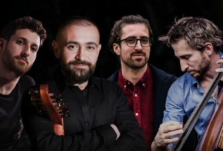 Photo des 4 musiciens du Quartet