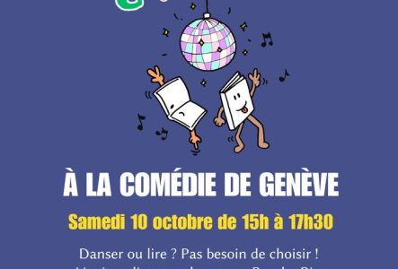 Livres qui dansent, boule à facettes