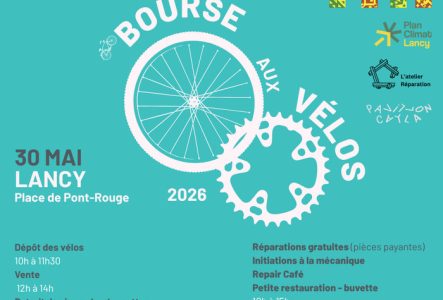 Affiche Bourse aux Vélos Lancy