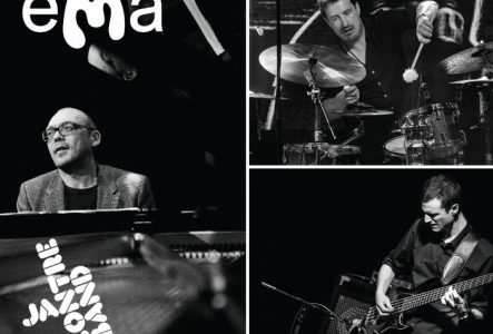 Le trio en noir et blanc