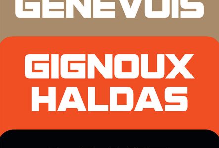 Affiche de l'exposition "Cafés genevois: la vie même"