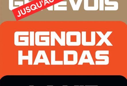 Affiche de l'exposition "Cafés genevois: la vie même"