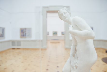 Vue sur une des salles beaux-arts