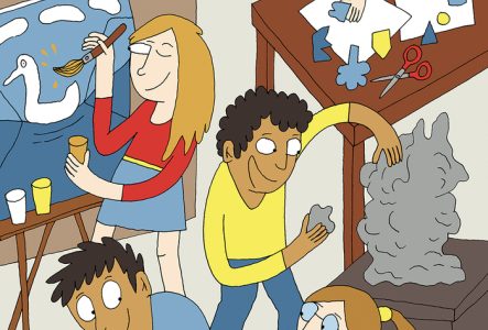 Illustration de l'événement par Adrienne Barman