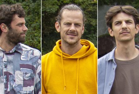 Je vois les trois musiciens