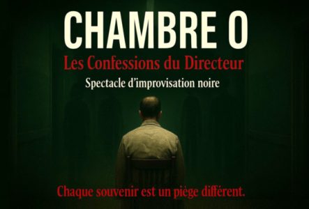 Le directeur de dos, face à ses fantômes