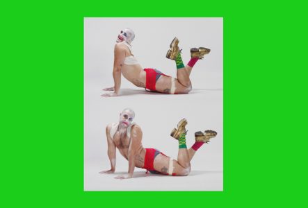 Samir Kennedy déguisé en clown queer