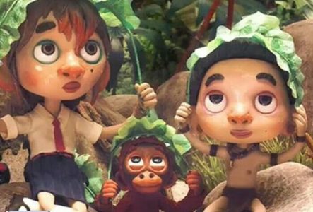 Image extraite de l'affiche du film d'animation Sauvages