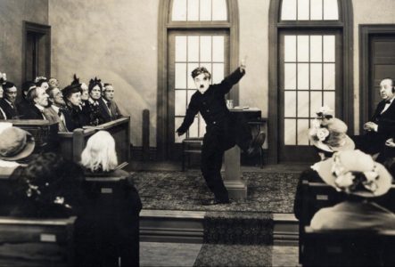 Charlie Chaplin, "Le Pèlerin", 1923.