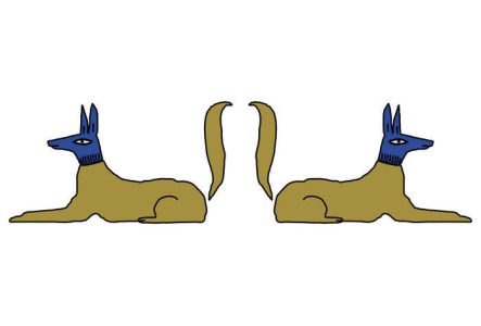 © NEO NEO 2 chiens égyptiens
