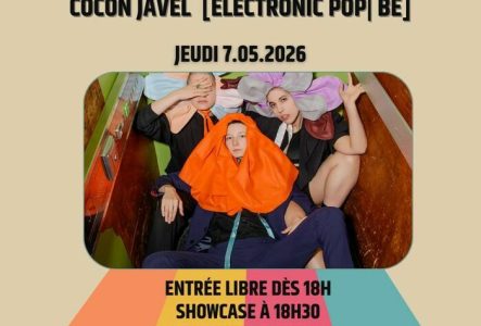 3 femmes avec des fleurs sur la tête en guise de chapeau.