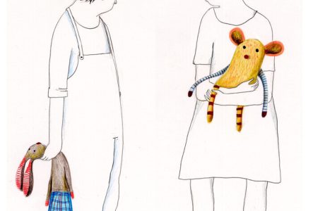dessin enfant et doudou
