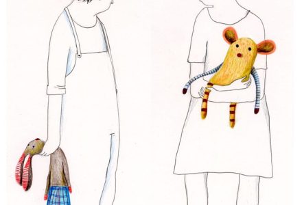 dessin enfant et doudou