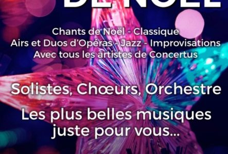 Affiche du Concert de Noël
