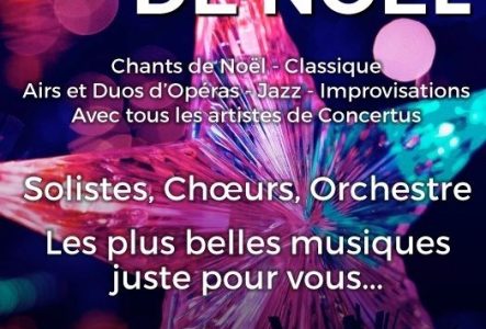 Affiche du Concert de Noël
