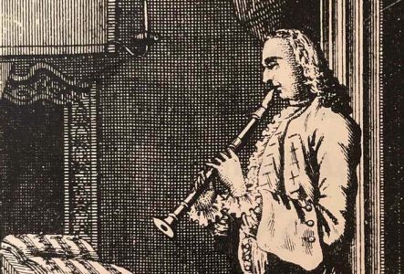 DR Joueur de flûte à bec du XVIIIe siècle
