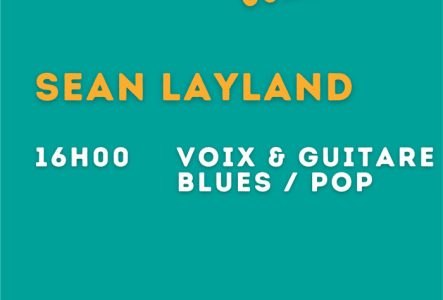 Sean Layland en concert à La Chaloupe à Vapeur !