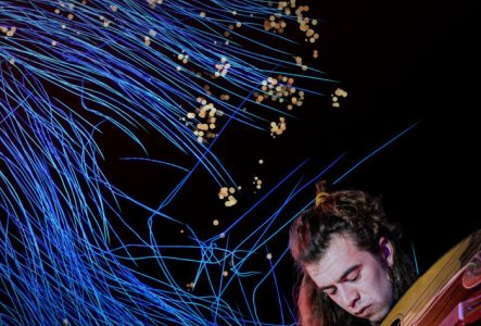 Image illustrant le concert immersif, son et lumière, de Vincent Babl au Temple de Pâquis le 6 novembre 2025.